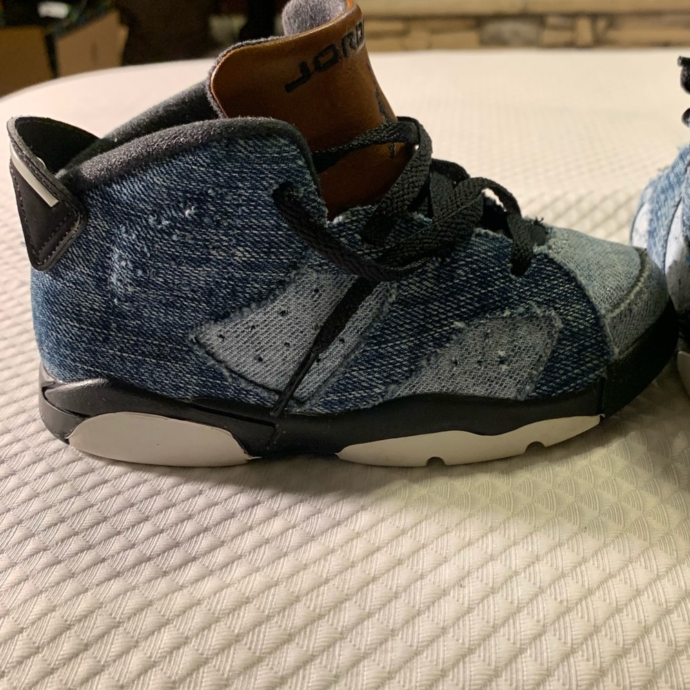 Air Jordan Denim youth sneakers